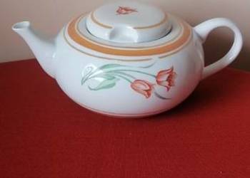 Dzbanek porcelanowy Płaski Tulipan
