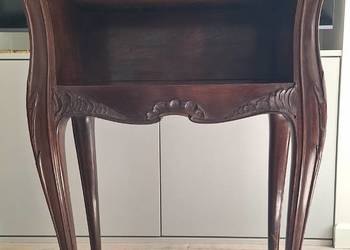 Antique Louis XV style card table with REMPEX auction house label