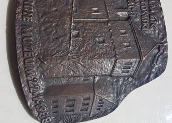 Medal pamiątkowy z otwarci muzeum Zamku Piastowskiego w Gliwicach 1988