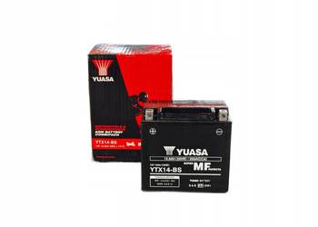 Akumulator YUASA 12V 12.6Ah 200A L+ YTX14-BS