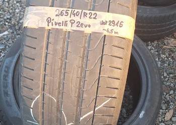 265 40 R22 Pirelli Pzero 4 szt lato PROMOCJA