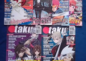 Otaku, magazyn mangi i anime. Numery 3,5,6,7,8 i 9 / 2012 r. 2 plakaty.