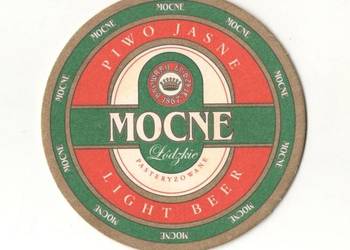 Łódzkie - podstawka do piwa. Nr.1.