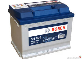 Akumulator 60Ah 540A EN S4005 PRAWY PLUS Bosch