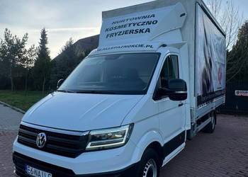 Volkswagen Crafter plandeka z windą automat