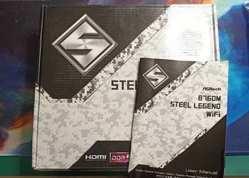 Płyta główna ASRock B760M Steel Legend WiFi DDR5 LGA1700 B760 sprawna
