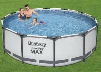 Basen stelażowy Bestway 366x122cm. Komplet.