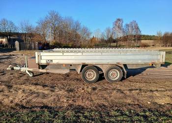 Przyczepa BOCKMANN 2.7 t Burty alu Tandem Laweta DMC 2700