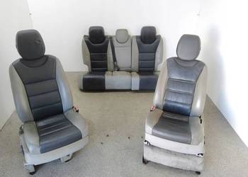 FOTELE KANAPA BOCZKI ELEKTRYCZNE GRZANE 7L SKÓRA Porsche Cayenne I 