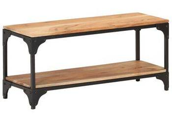 vidaXL Stolik kawowy, 90x30x40 cm, lite drewno akacjowe(SKU:320260)
