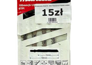 MAKITA Brzeszczot do wyrzynarki do drewna T101D A85640 5szt B-12