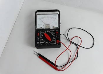 Miernik analogowy Monacor MT-300RD Made in Japan / Multimetr retro + przewo