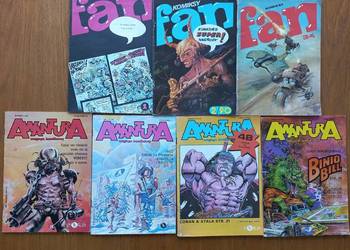 Fan, Awantura, Aria, komiksy PRL