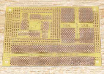 Płytka uniwersalna SOL nawiercona, laminat szklano-epoksydowy 120 x 94 mm