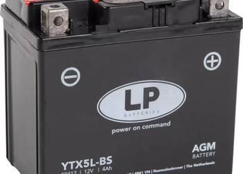 Akumulator motocyklowy Landport YTX5L-BS 12V 4Ah 50A