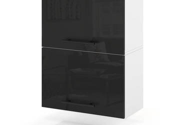 Szafka Kuchenna Wisząca Klapowa Modułowa 50cm Spremium Czarny Połysk
