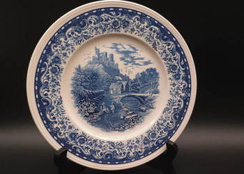 Talerz deserowy Villeroy & Boch z serii "Blue Castle