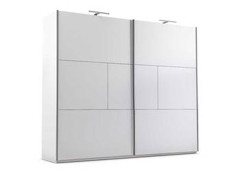 Szafa przesuwna Nimes 250x215x65 biała Darmowa dostawa