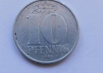 Moneta 10 pfennig 67