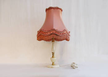 ~* Lampka * duża piękna lampa Onyks *~