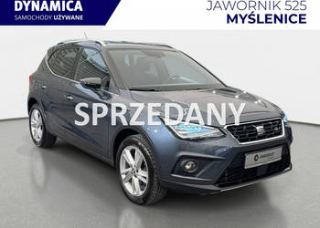 Seat Arona FR 1.0TSI 115KM M6 2019 r., salon PL, FullLink, przebieg 102tys…