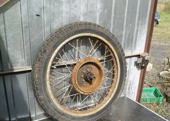 KOŁO TYŁ TRIUMPH MATCHLESS AJS BSA ARIEL ARDIE ADLER