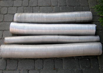 Rury spiro aluminiowe z odzysku
