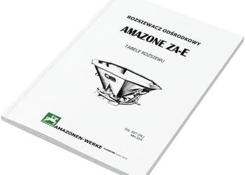 Tabele wysiewu Amazone ZAE ZA-E