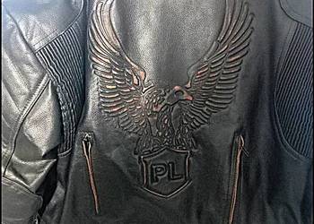 Polska Unikatowa Kurtka Motocyklowa. Skóra Naturalna. Uniseks r.(M/L/XL)