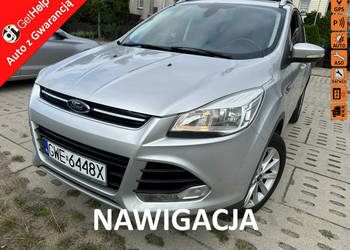 Ford Kuga Titanium, mocny Diesel, parktronk, nawigacja,hak, hands free,pół…