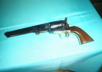 COLT NAVY 1851 044 PIETTA STEEL REWOLWER CZARNOPROCHOWY LUFA 7,5 CALA