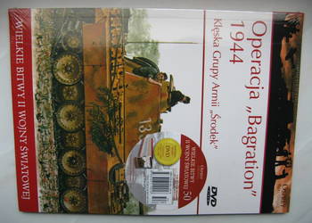 Osprey: Operacja "Bagration" 1944, książka + DVD/Nowe!