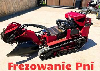 Frezowanie usuwanie pni ,frez do pni karp korzeni