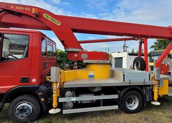 Podnośnik koszowy 30 m Palfinger P300 KS uszkodzony