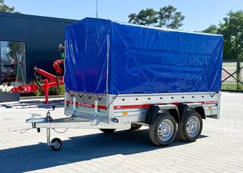 Przyczepa TEMARED PRO 2612/2 z plandeką 110 cm DMC 750 kg