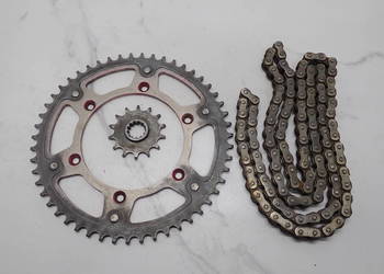 Napęd Łańcuch DID Zębatka Przód Tył Husqvarna TE 510 TC 450 05-10r Txc 250