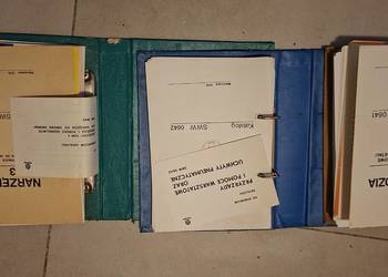 Unikalny komplet katalogów narzędzi SWW 0641-5 / 0641-4 PRL, bardzo niski n
