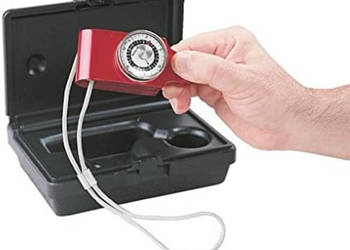 Nóż zaciskowy linii bazowej czerwony