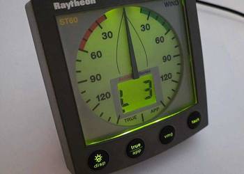 Wyświetlacz Raymarine Wind ST60.