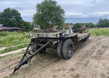 Przyczepa pod koparkę Pom Śrem