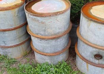 Beczka metalowa 200l