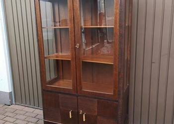 Witryna Biblioteka Serwantka ART-DECO Stara Antyk BDB Stanie Okazja.