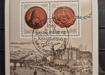 znaczek pocztowy DDR 1982,blok 65,Mi. 2671-72