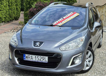 Peugeot 308 SW SW, Przebieg 184tyś, 1.6HDI 2011r, Ledy, Navi, Klimatronik,…