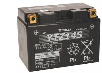 Akumulator 11,8Ah 230Ah motocyklowy YUASA YTZ14S