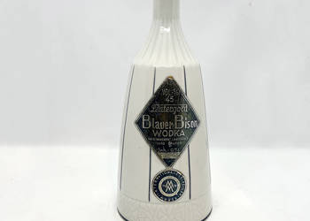 Butelka po Bizon Wódka, Lichte Fine China, Niemcy 1968 r.