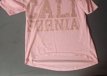 Koszulka różowa z napisem CALI FORNIA