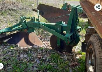 Pług leśny lpz 75 dwuodkładnicowy lpż