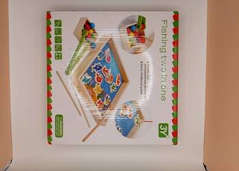 gra edukacyjna „Fishing Two in One” – łowienie rybek + sortowanie kule