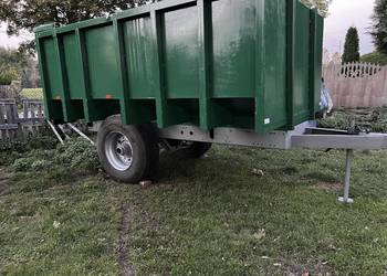 Przyczepa jednoosiowa wywrotka